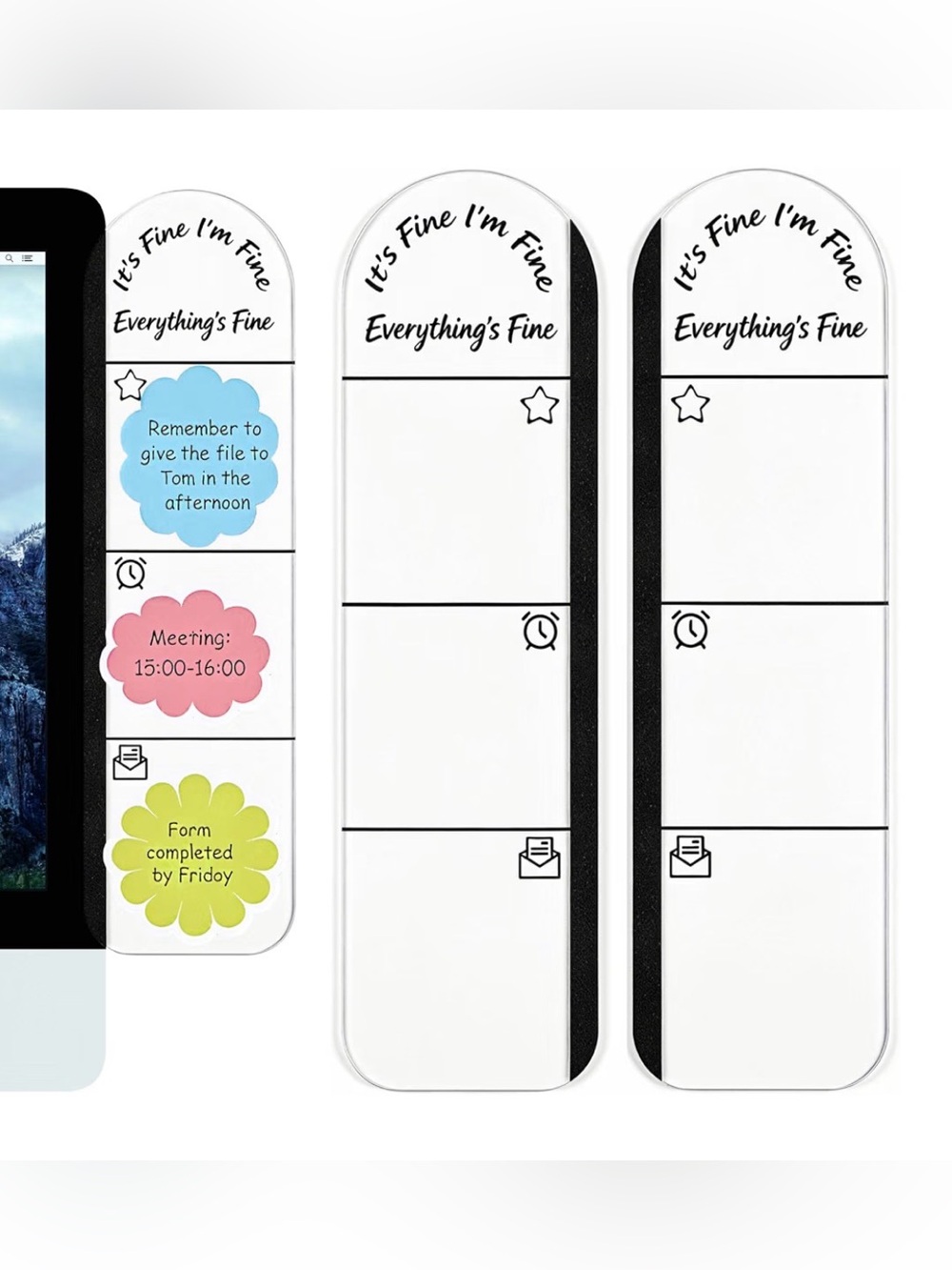 Memo Boards -Desk Accessories (2 pk)